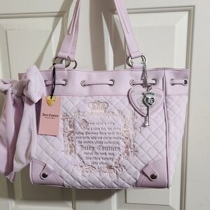 Juicy Couture Juicy Tale Tote Daydreamer Lilac NWT